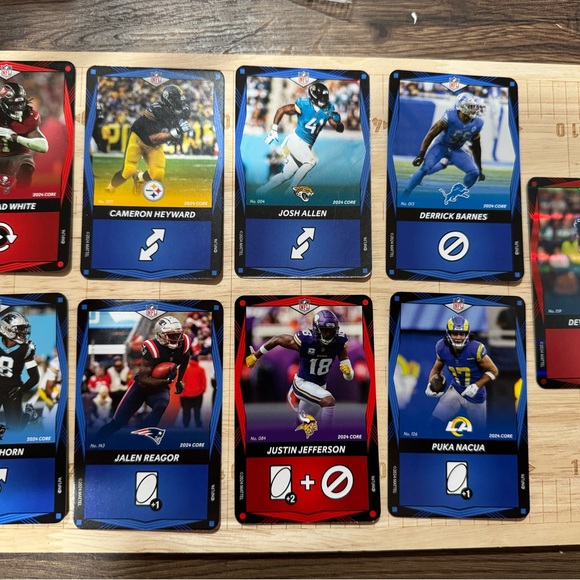 NFL Player Trading Cards Set - Multicolor - Picture 10 of 10
